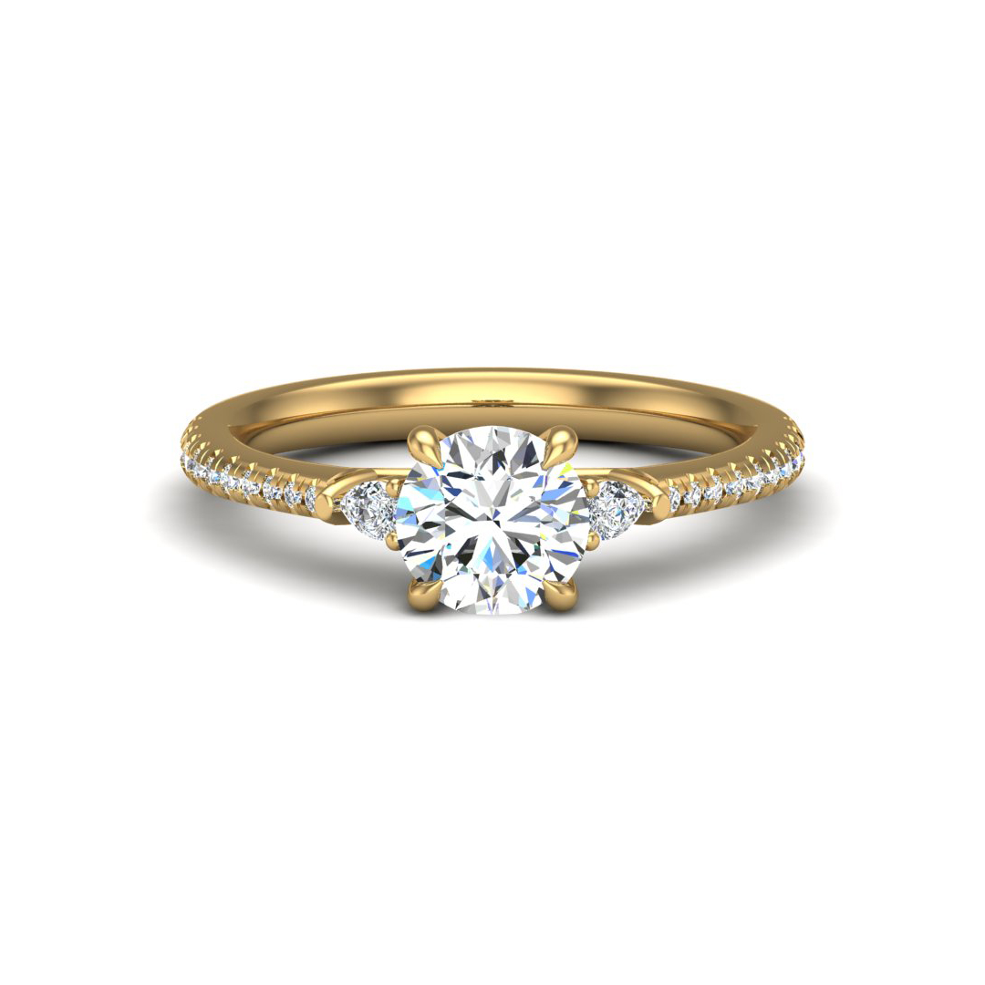 Anaya Pave Engagement Ring